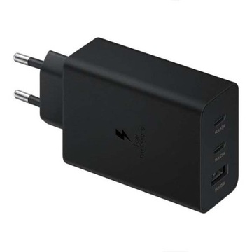 БЫСТРОЕ СЕТЕВОЕ ЗАРЯДНОЕ УСТРОЙСТВО CUB БЛОК ПИТАНИЯ 3xUSB 65 Вт ТИП C PD QC 3.0 МОЩНЫЙ
