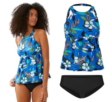 63K BONPRIX TANKINI STRÓJ KOSTIUM KĄPIELOWY 52