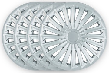 Универсальные колпаки Joy Silver 14 дюймов серебристого цвета на автомобильные колеса