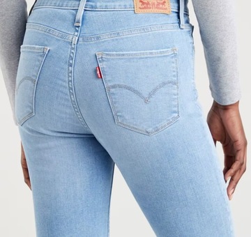 Spodnie Jeansy Damskie LEVI'S 310 SHAPING SUPER SKINNY | ROZMIAR 32/30