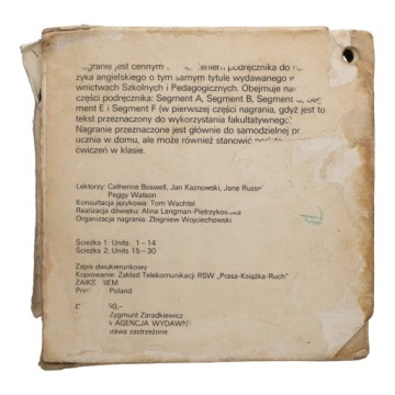 REEL TAPE Изучение английского языка RSW PRESS BOOK MOVEMENT