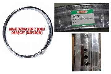 FELGA WSK 125 175 BEZ GRAWERU DUELLS TAJWAN DELUX