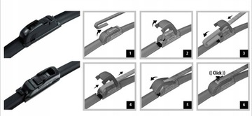 НАБОР АВТОМОБИЛЬНЫХ ДВОРНИКОВ OXIMO