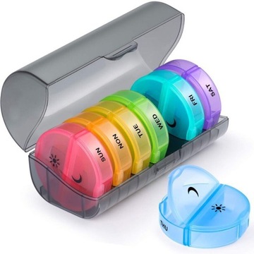 Pill Box 7 dni wieczorem