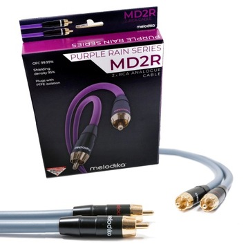 KABEL AUDIO 2RCA 2RCA CINCH MELODIKA MD2R50G 5,0m