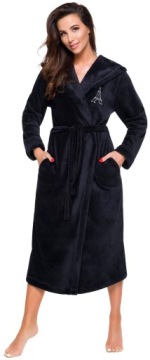 ХАЛАТ ЖЕНСКИЙ ДЛИННЫЙ ПУХ EIFFLA С НОМЕРОМ 3XL