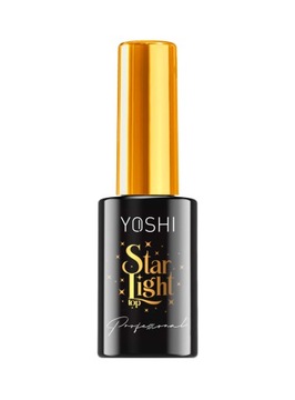 Yoshi Star Light Top Hybrydowy do paznokci ze zdobieniami 10ml