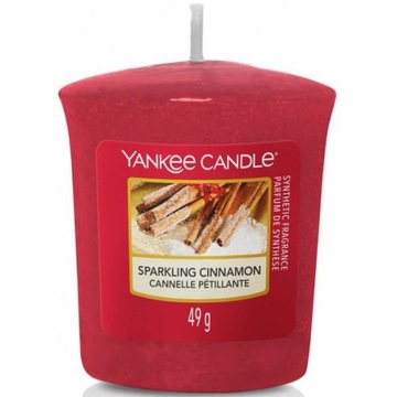 Yankee Candle Świeca Votive Sparkling Cinnamon 50g
