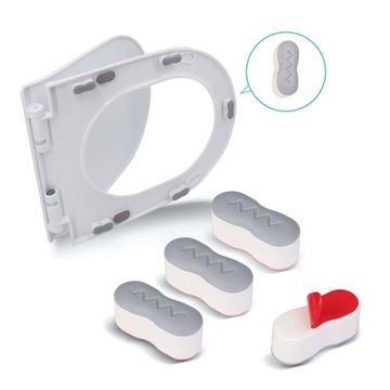 4 амортизатора сиденья для унитаза типа A