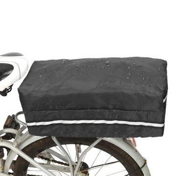 Сумка для аккумулятора электрического велосипеда, водонепроницаемый чехол для аккумулятора велосипеда, S, черный, утолщенный