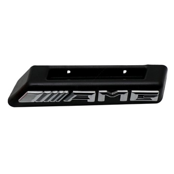 czarny AMG Emblemat znaczek Naklejki na karoserię Mercedes-Benz 11.1*1.4cm