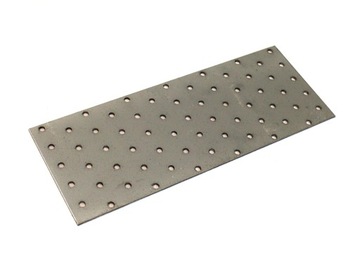 PŁYTKA PERFOROWANA 100x260x2mm 25szt ŁĄCZNIK CIESIELSKI BUDOWLANY ATEST
