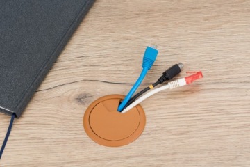 КАБЕЛЬНАЯ Втулка FI 60 ТЕМНАЯ ОЛЬХА