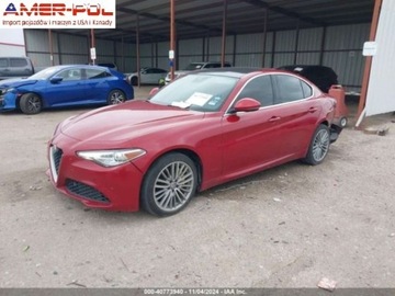 Alfa Romeo Giulia II Sedan 2.0 TBi 280KM 2018 Alfa Romeo Giulia 2018 Alfa Romeo Giulia Ti Lusso AWD 2.0 Benzyna 280KM
