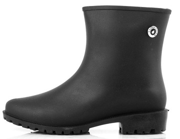 ЭЛЕГАНТНЫЕ МАТОВЫЕ ЧЕРНЫЕ РЕЗЕЛЬНЫЕ БОТИНКИ 38