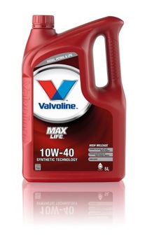 OLEJ VALVOLINE 10W-40 MAXLIFE 5L