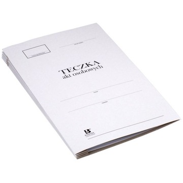 TECZKA DO AKT OSOBOWYCH TEKTURA ABCDE Barbara