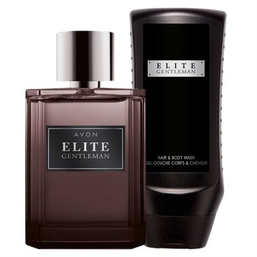 AVON WODA ELITE GENTLEMAN DLA NIEGO 75 ML + ŻEL POD PRYSZNIC 250 ML