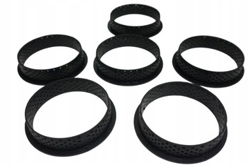 FOREMKI DO TARTALETEK FORMA PERFOROWANA DO PIECZENIA TARTY RING RANT 6SZT