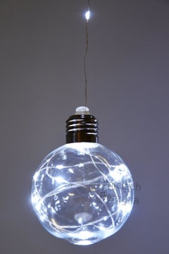 KURTYNA ŚWIETLNA KULKI LED GIRLANDA MIKOŁAJ BAŁWAN