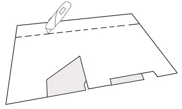 Pudełko użytkowe kartonowe pudła CUBE kwiaty fiole