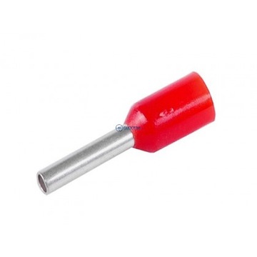 Tulejka izolowana kablowa 6 mm2/12mm 100szt