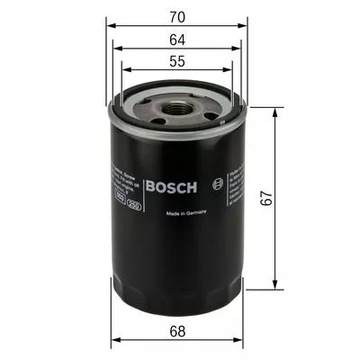 BOSCH 0 986 452 058 FILTR OLEJE