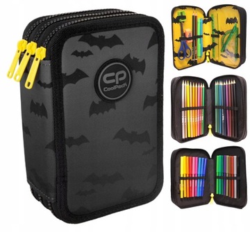 Piórnik trzykomorowy z WYPOSAŻENIEM COOLPACK Jumpe