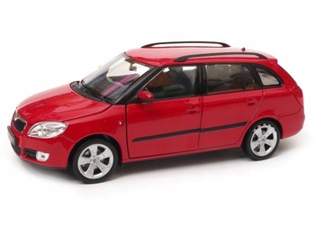 Модель Skoda Fabia Combi II Welly в масштабе 1:24.