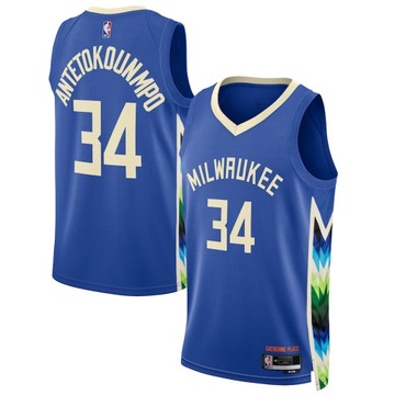 Koszulka Bez Rękawów Giannis Antetokounmpo Milwaukee Bucks 2023/24