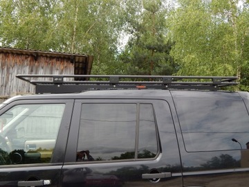 Bagażnik Land Rover Discovery 3/4 długi B/S Niski
