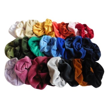 (aurora) G300a GUMKA FROTKA SCRUNCHIE, NIEBIESKA 2