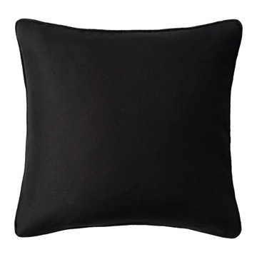Poszewka dekoracyjna ozdobna na poduszkę jasiek 45x45 Aura Room99 czarna
