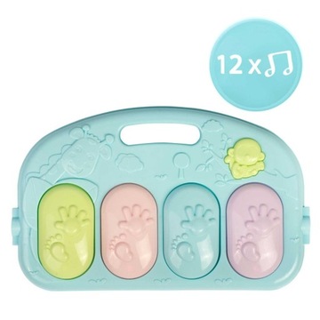 БОЛЬШОЙ XXL ИНТЕРАКТИВНЫЙ ОБРАЗОВАТЕЛЬНЫЙ КОВРИК + ПЕНА