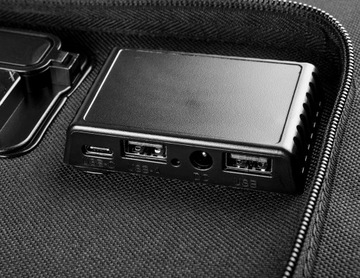 Портативное зарядное устройство USB на солнечной панели мощностью 140 Вт.