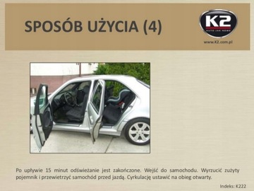 K2 KLIMA FRESH ODGRZYBIACZ DO KLIMATYZACJI KLIMY ODŚWIEŻACZ