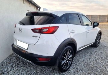 Mazda CX-3 Crossover 1.5 SKY-D 105KM 2016 Mazda CX-3 Sliczna 1.5 Diesel AUTOMAT Bogata Wersja ORYGINAL Zadbana 4x4 A, zdjęcie 3