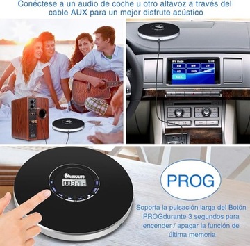 DISCMAN MP3-НАУШНИКИ ПОРТАТИВНЫЙ USB-ПЛЕЕР С ЖК-ПРИЕМОМ И СВЕТОДИОДНОЙ ПОДСВЕТКОЙ
