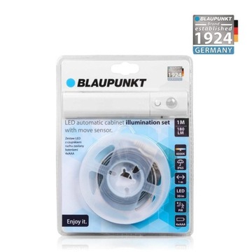 Blaupunkt Taśma LED z czujnikiem ruchu zasilana bateriami 4xAAA Cabinet