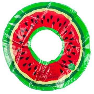 БОЛЬШОЕ НАДУВНОЕ АРБУЗНОЕ КОЛЕСО ПЛЯЖНОЕ КОЛЬЦО ДЛЯ ПЛАВАНИЯ
