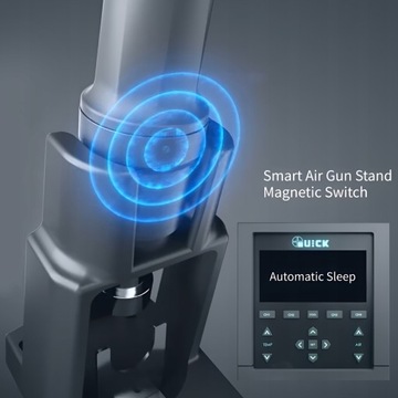 ПАЯЛЬНАЯ СТАНЦИЯ ГОРЯЧИМ ВОЗДУХОМ QUICK 861 PRO 1300 Вт С ФУНКЦИЕЙ AI ГОЛОСОВОЕ УПРАВЛЕНИЕ