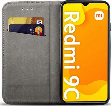 Чехол для XIAOMI REDMI 9C/NFC + СТЕКЛО SMART MAGNET