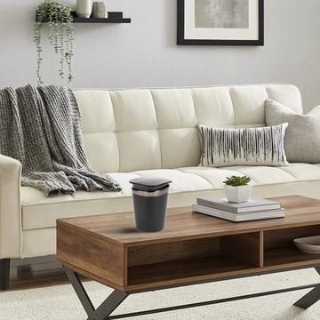 АВТОПЕПЕЛЬНИЦА СВЕТОДИОДНАЯ КОРЗИНА ВМЕСТО КРУЖКИ УНИВЕРСАЛЬНАЯ