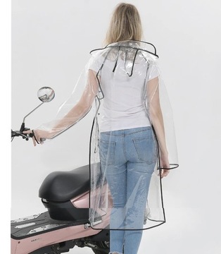 Прозрачный плащ женский плащ велосипедный плащ Regenjas дождевик