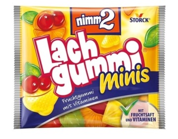 Желейные бобы Śmiejżelki Nimm2 Mini 20шт 210г из Германии