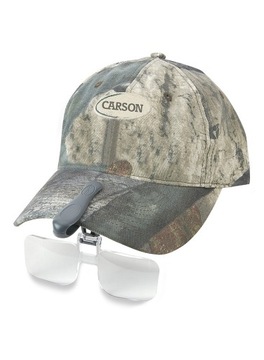 Lupa na czapkę Carson VisorMag 2x / +4,0 Dioptrie Clip-On Magnifier