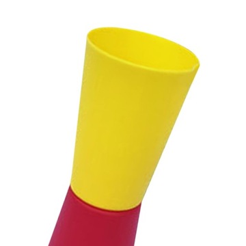 10 шт. перекидные чашки для тренировки ловкости и фитнеса, красные, желтые