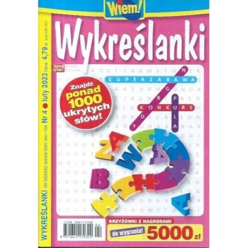 Krzyżówki Wiem! Wykreślanki 4/2023