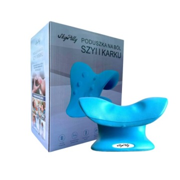ПОДУШКА ДЛЯ ВЫТЯЖЕНИЯ ПРИ БОЛЯХ В ШЕЕ И СПИНЕ SKYPILLY BRAND