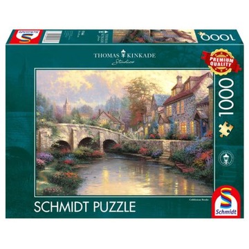Puzzle Na starym moście Schmidt 1000 szt.